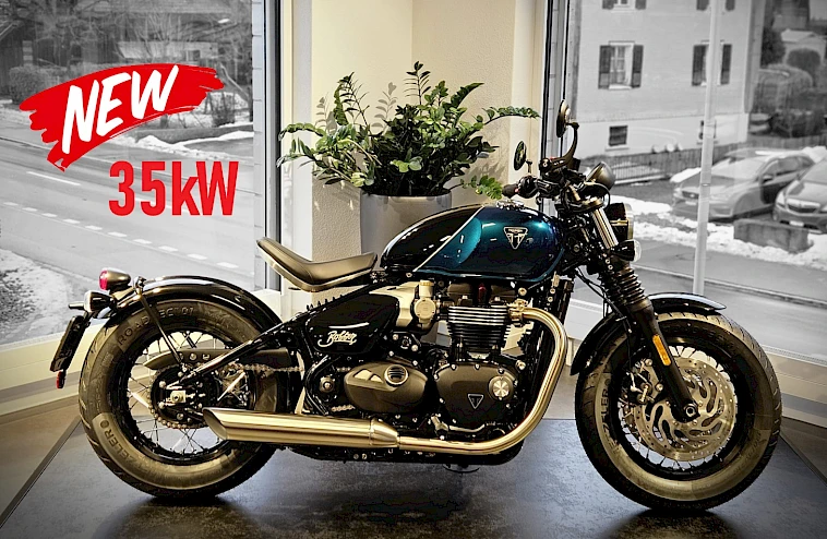 Bobber 1200 – jetzt auch als 35 kW Version